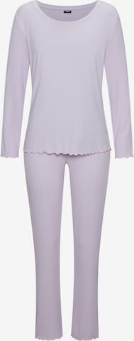 VIVANCE Pyjama 'Dreams' in Lila: Vorderseite