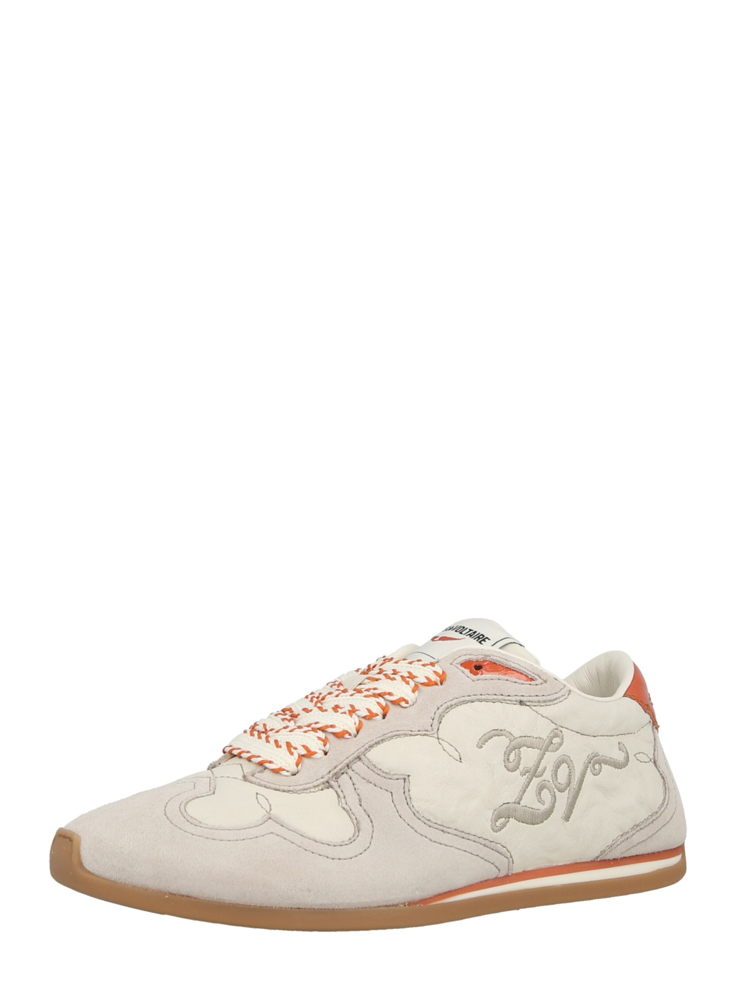 Zadig & Voltaire Sneaker 'DANCE' in orange / offwhite / naturweiß, Produktansicht