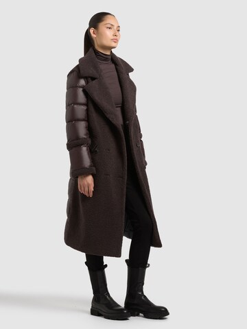 khujo Přechodný kabát 'Kalmia' – hnědá