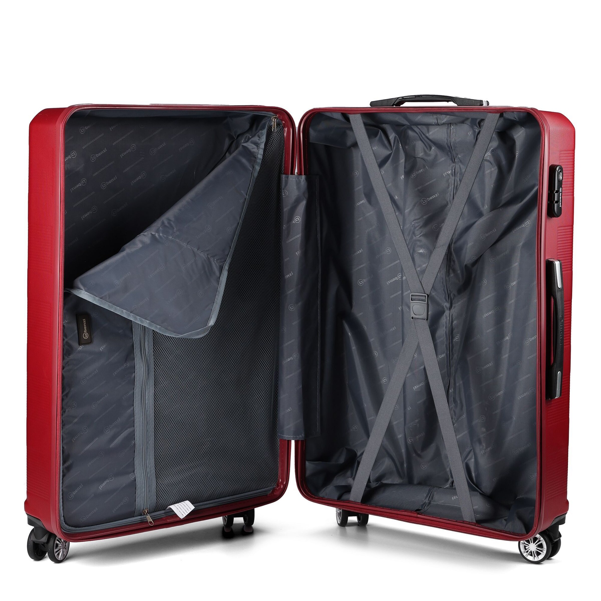 Benzi Suitcase set in Red