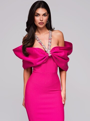 Ombre Abendkleid‌‌‌‌‌‌ in Pink