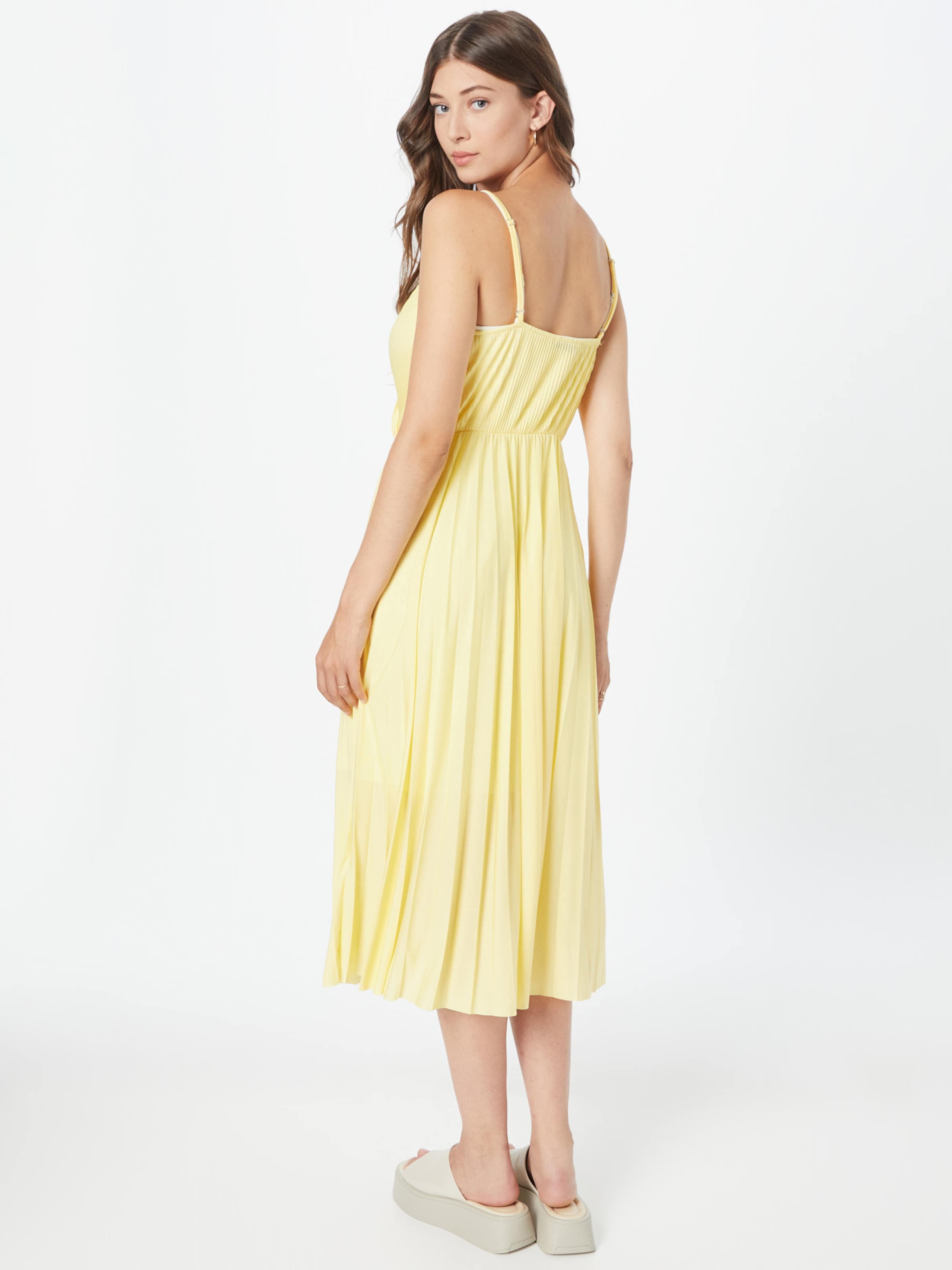 Pale yellow cheap summer dress