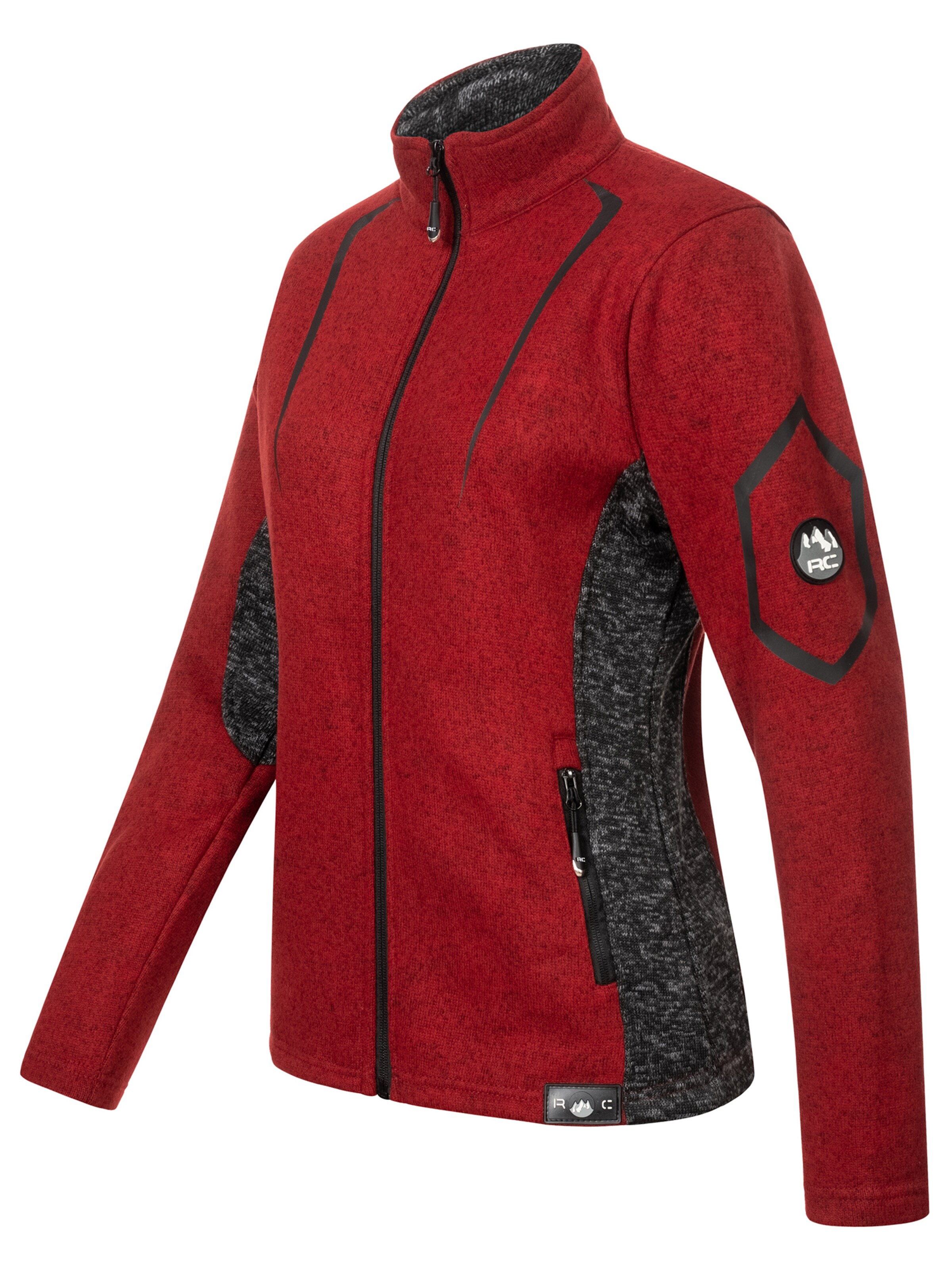 Rock Creek Fleece Jacket in Red
