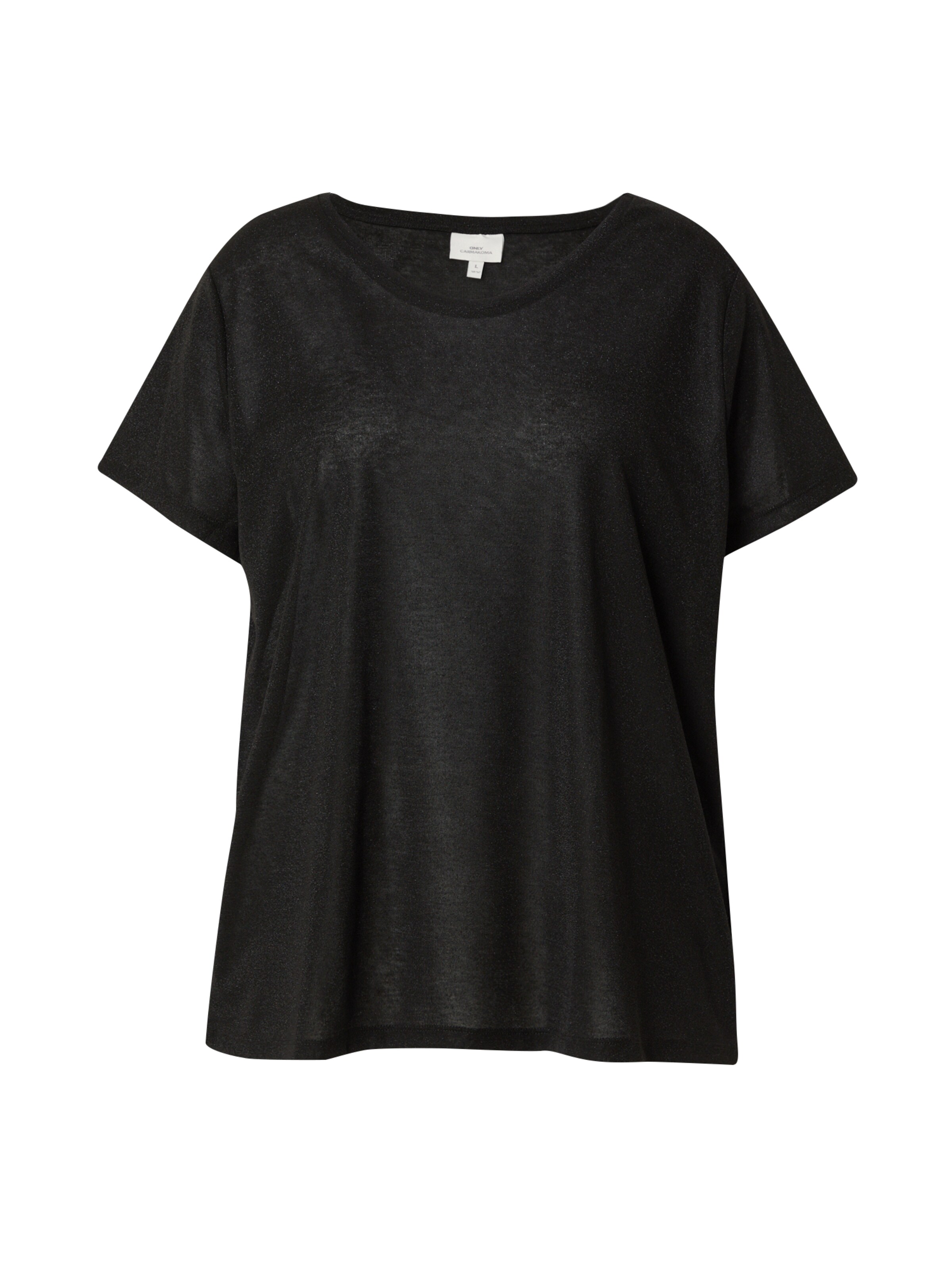 T-shirt 'CARREX' ONLY Carmakoma en noir : devant