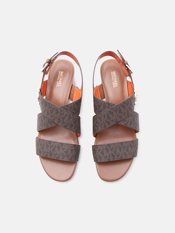MICHAEL Michael Kors Сандали 'VERA FLEX' в кафяво