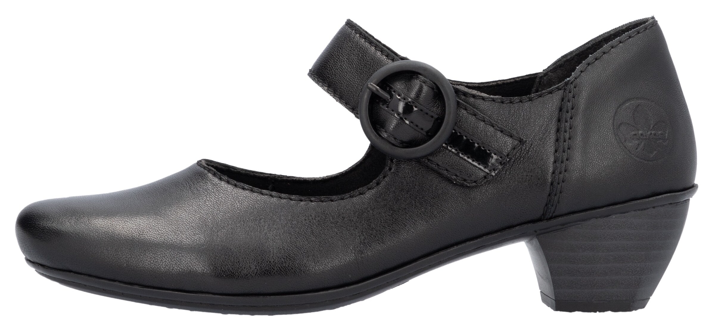 Rieker Pumps in Schwarz: Vorderseite
