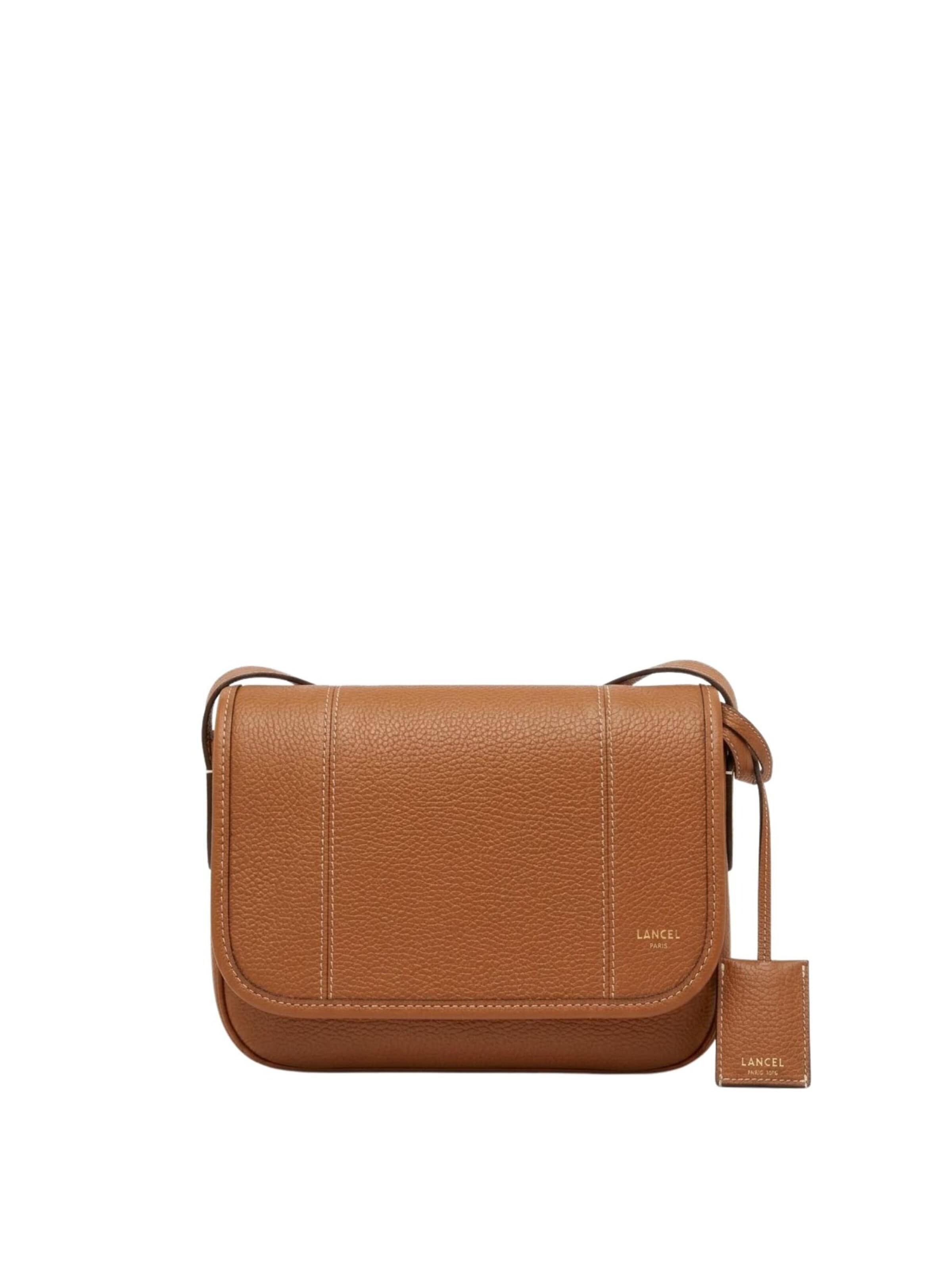 Lancel Torba na ramię 'Lancel Sac Rabat M Victoire Camel Femme' w kolorze brązowy: przód
