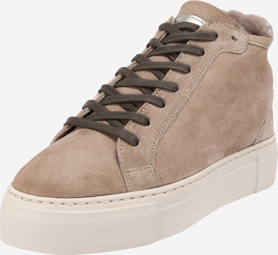 MAHONY Baskets hautes en taupe, Vue avec produit