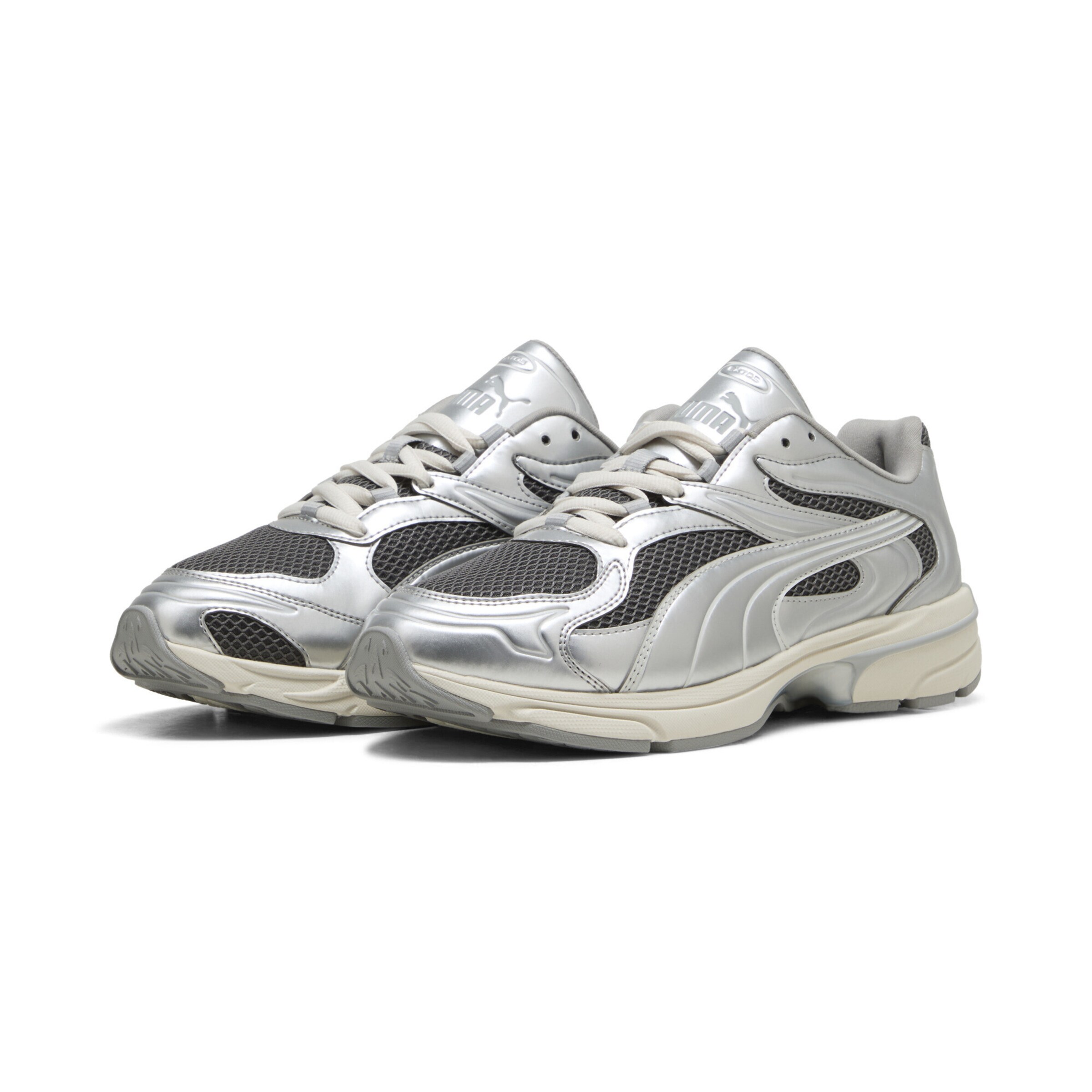 PUMA Sneakers laag 'Extos' in Grijs