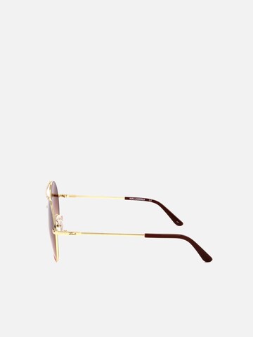 Karl Lagerfeld Sonnenbrille‌‌‌‌‌ in Gold