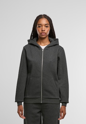 Urban Classics Sweatjacke in Grau: Vorderseite