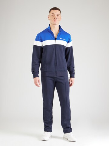 Survêtement Champion Authentic Athletic Apparel en bleu : devant