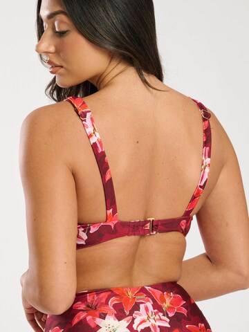 South Beach Triangel Bikini in Rood