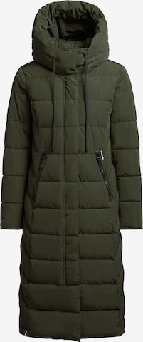 khujo Winter Coat ' TYNSE ' in Green: front