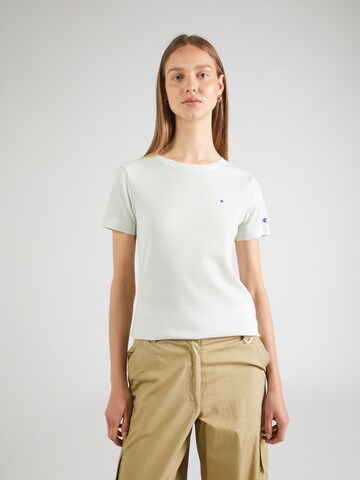 Champion Authentic Athletic Apparel T-Shirt in Grün: Vorderseite