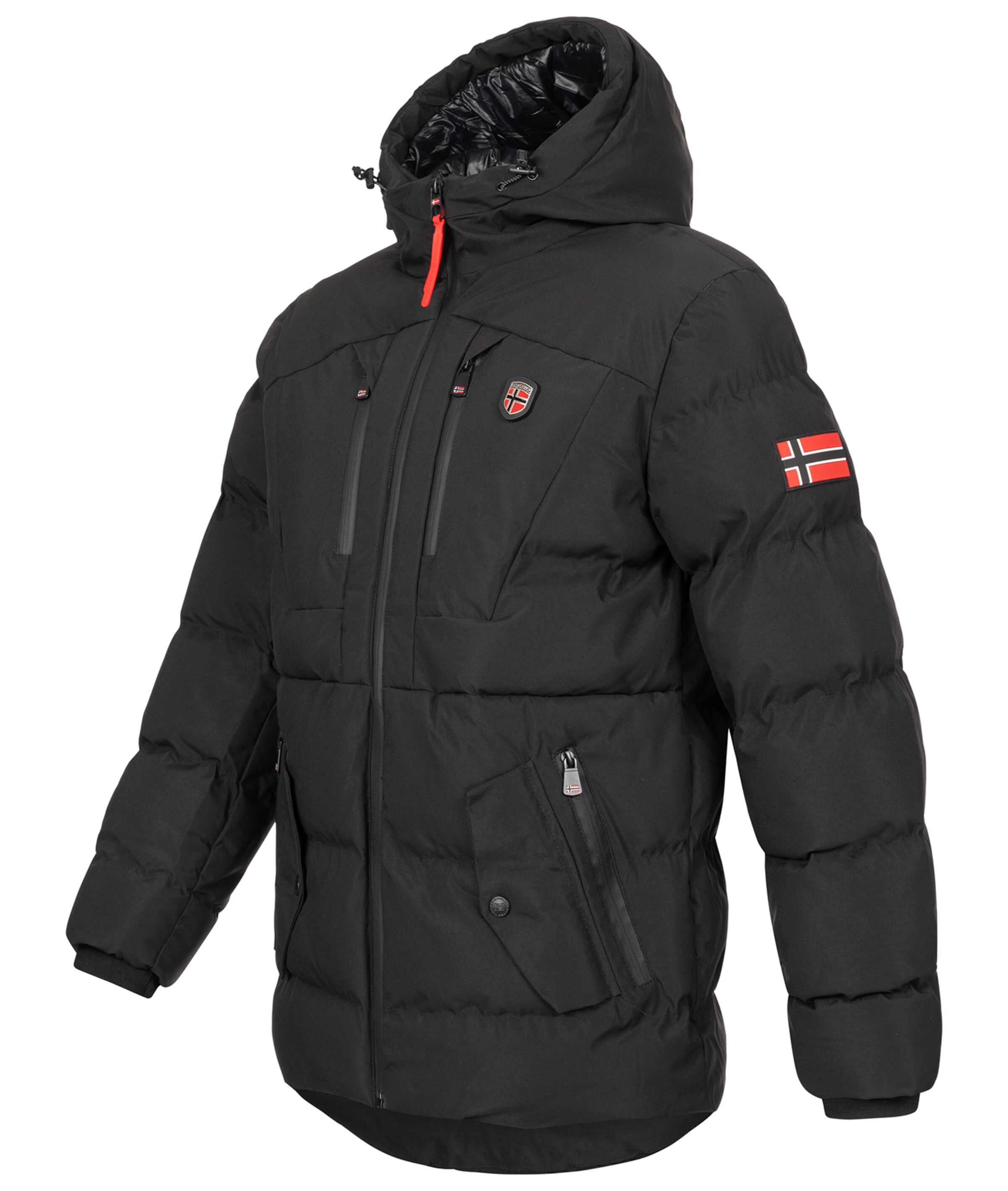 Geo Norway Winter jacket in Black