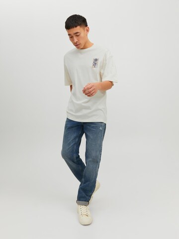 JACK & JONES T-Shirt 'Trust' in Weiß