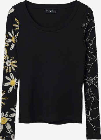 T-shirt Desigual en noir : devant