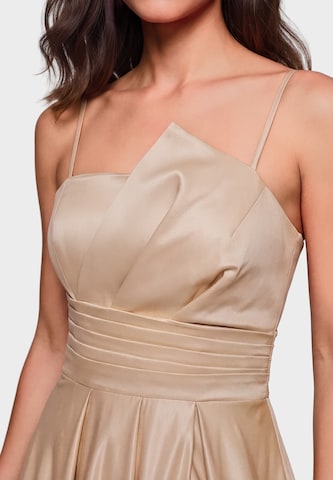 Ombre Evening dress in Beige