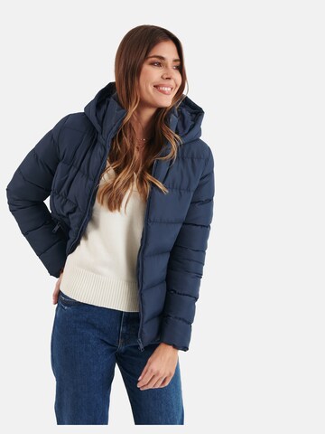 Threadbare Between-season jacket 'Dianna' in Blue: front