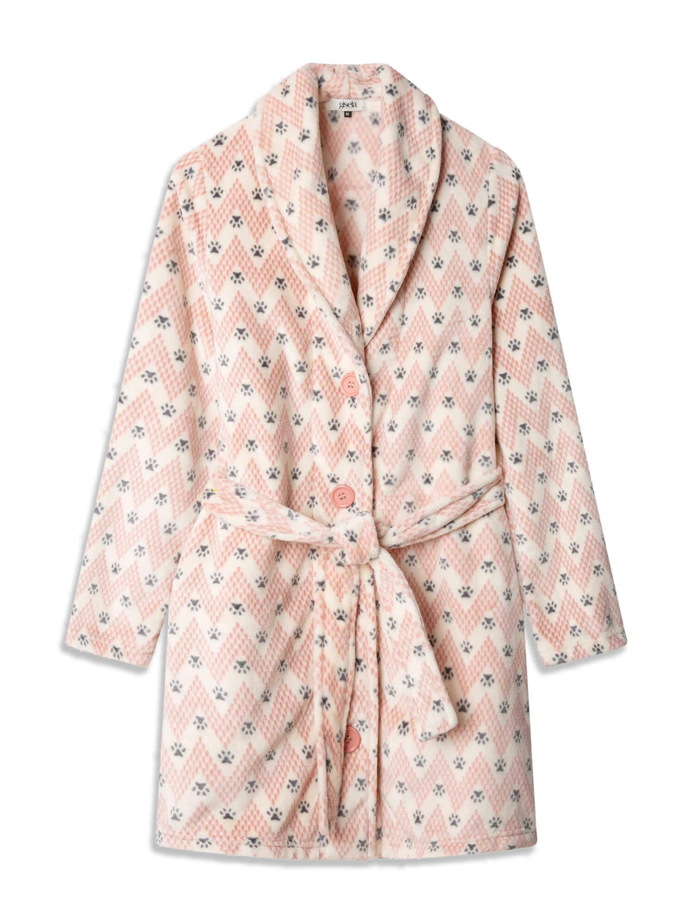 Gisela Kort badedragt i pink: forside