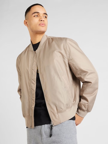 DRYKORN Between-Season Jacket 'Nimbek' in Brown: front