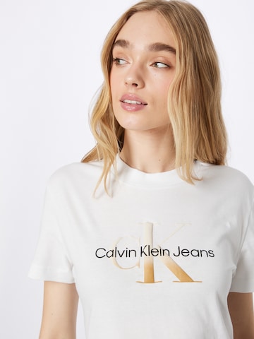 Calvin Klein Jeans Paita värissä valkoinen