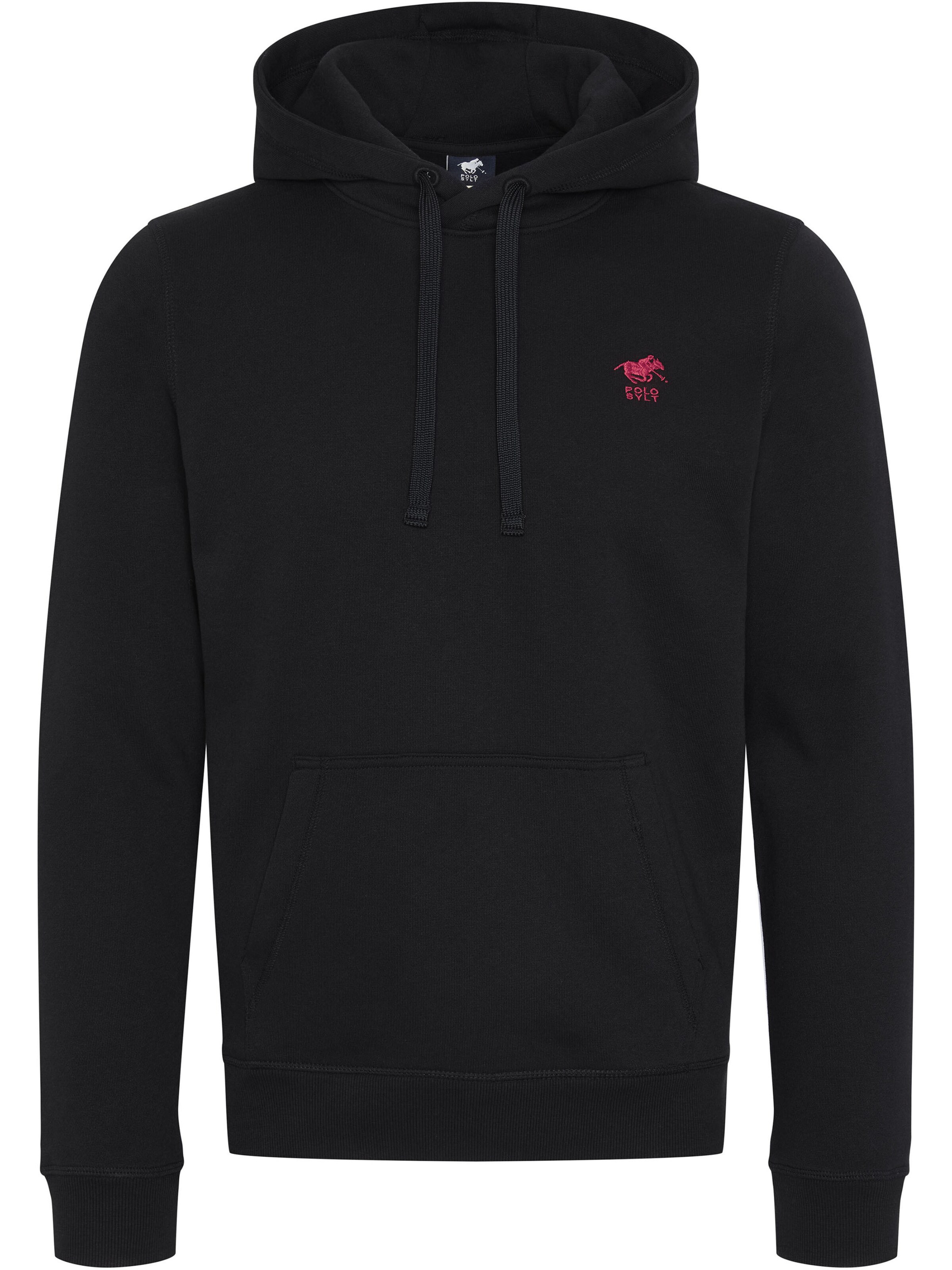 Polo Sylt Sweatshirt in Black: front