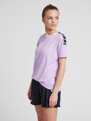 Hummel Performance Shirt in Purple: front