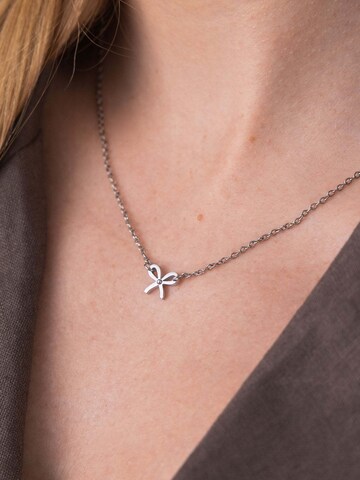 PURELEI Ketting 'Bow' in Zilver