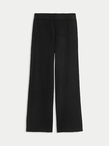 Wide Leg Pantalon Marks & Spencer en noir