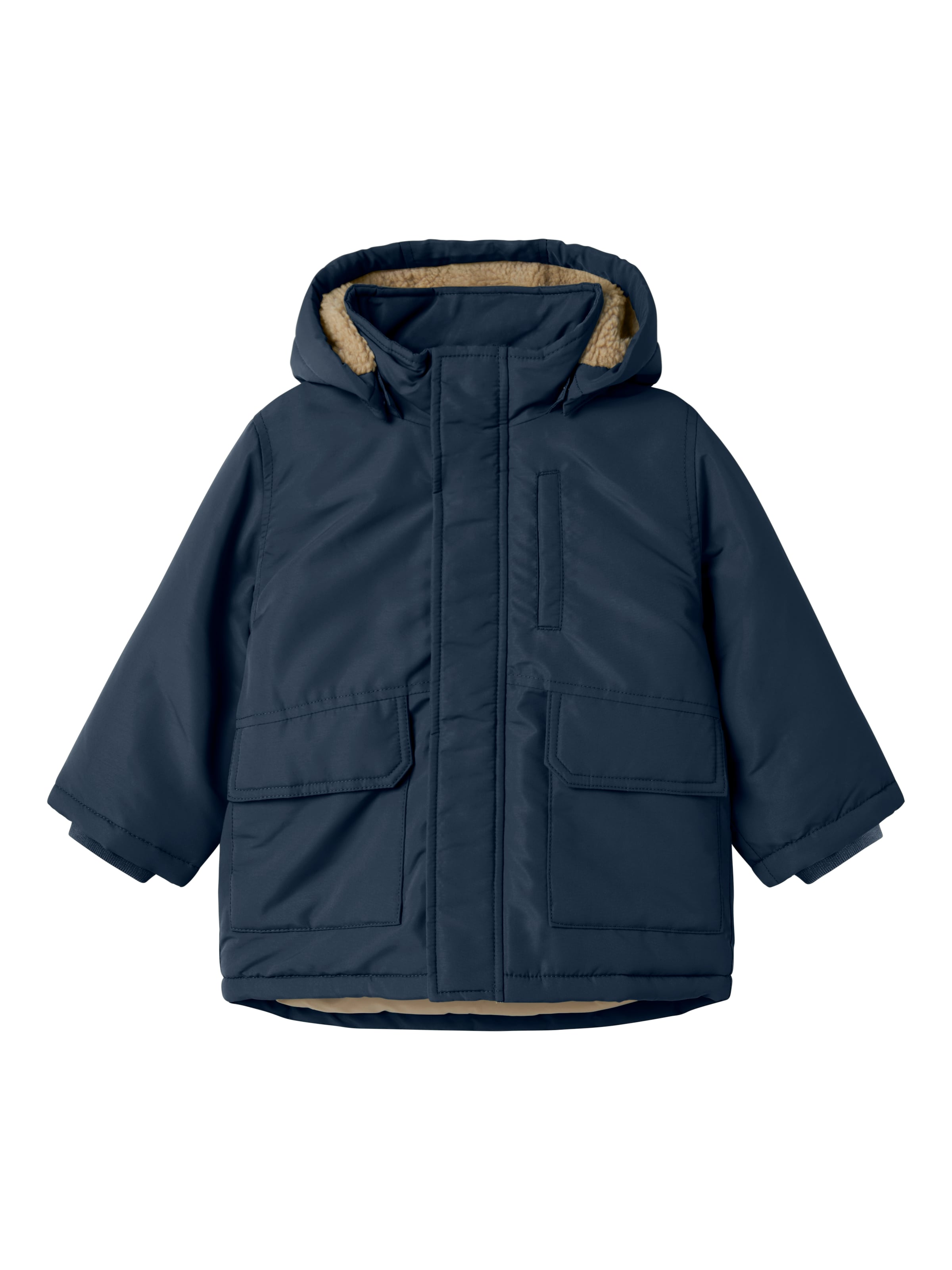 NAME IT Between-Season Jacket in Blue: front