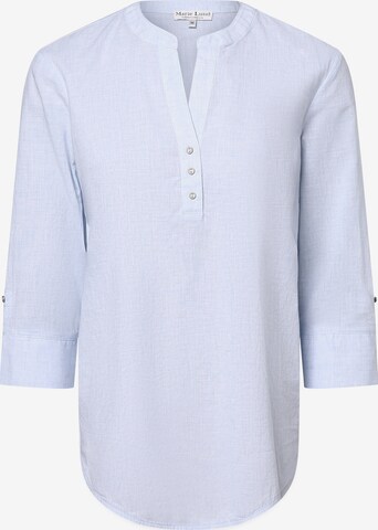 Marie Lund Blouse in Blue: front