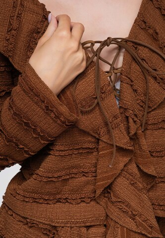Ombre Shirt ' OW-TS-E0067' in Brown