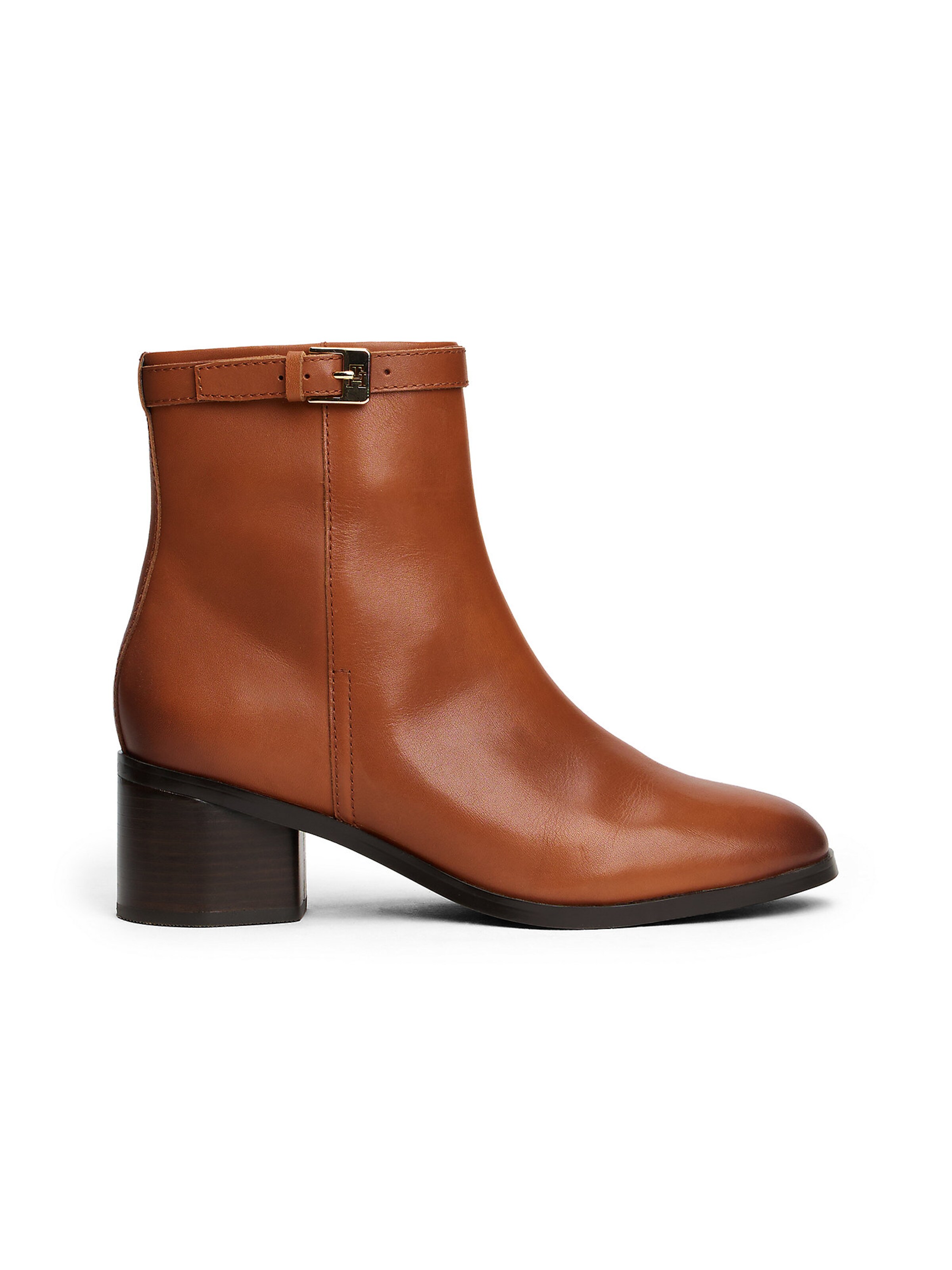 TOMMY HILFIGER Booties in Brown