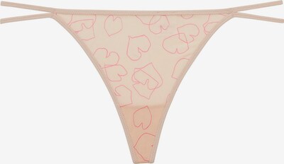 Calvin Klein Underwear Стринг в телесен цвят / розово, Преглед на продукта