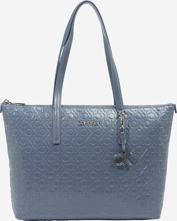 Calvin Klein Shopper táska - kék: elől