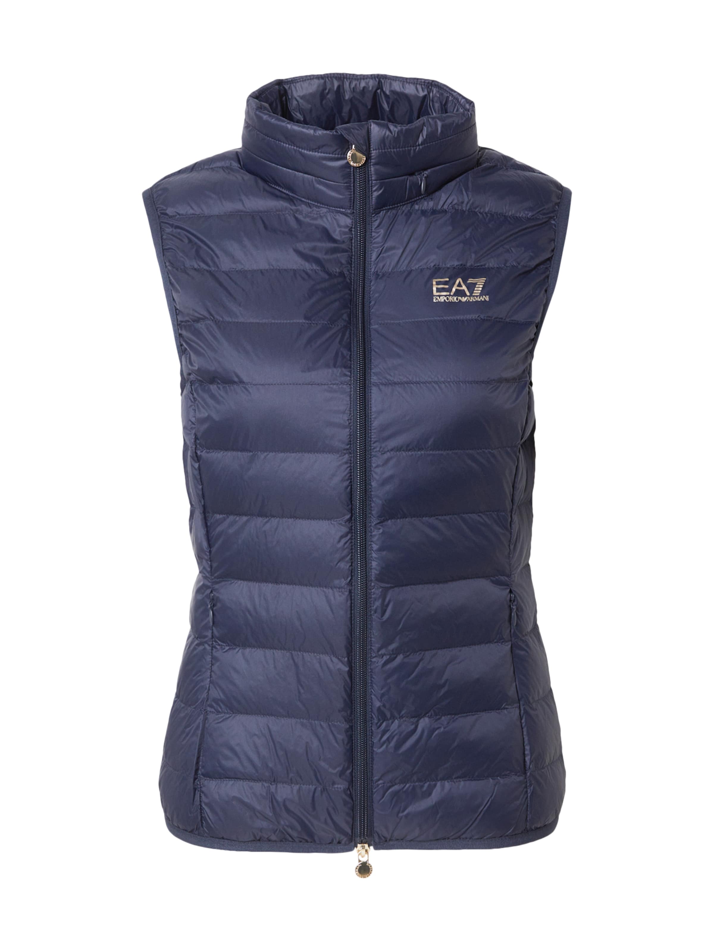 EA7 Emporio Armani Vest, värv sinine: eest vaates