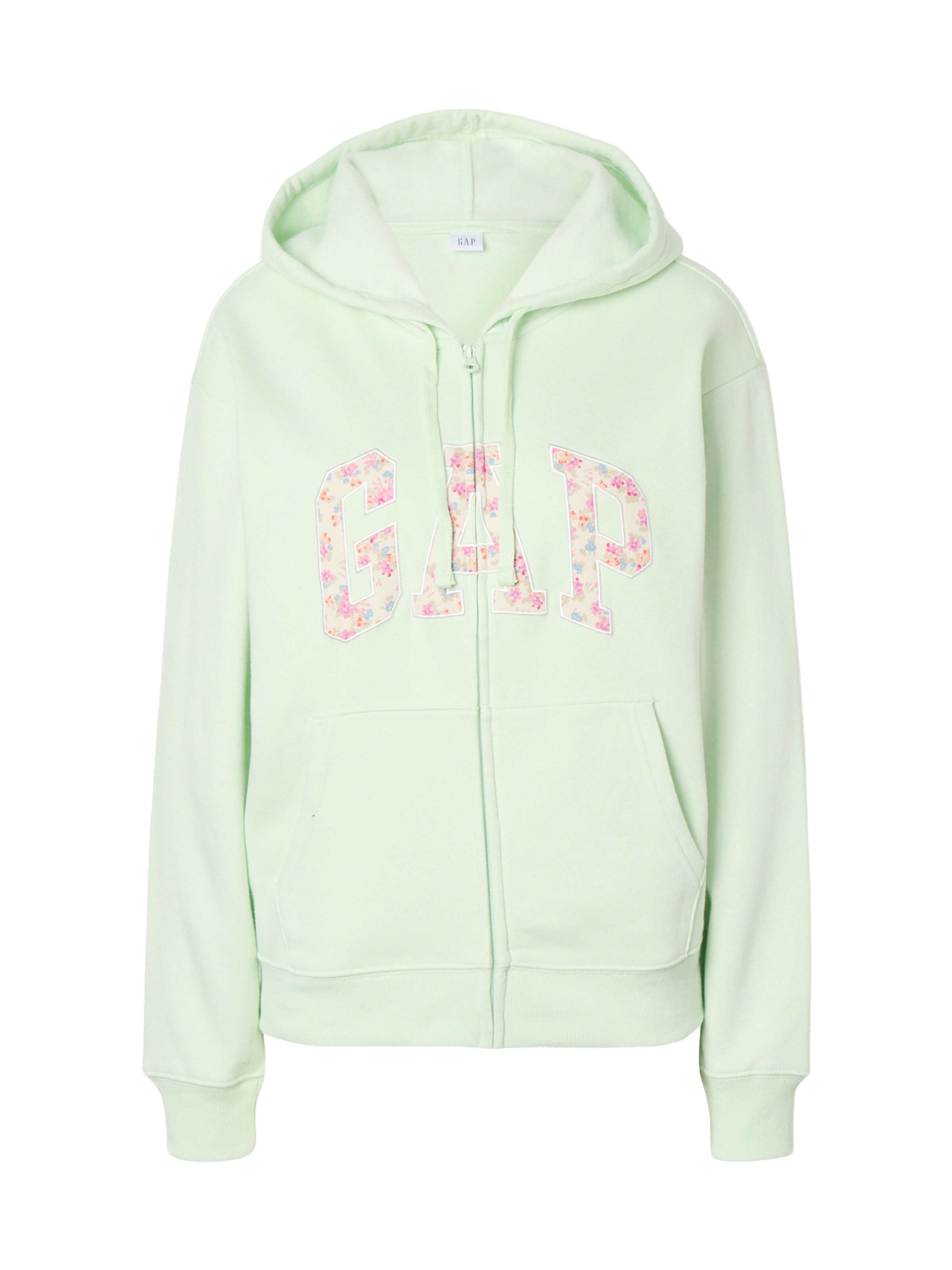 GAP Sweatjacke 'HERITAGE' in Grün: Vorderseite