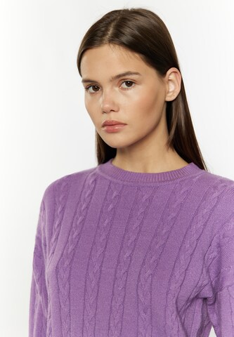 MYMO Pullover 'Biany' in Lila