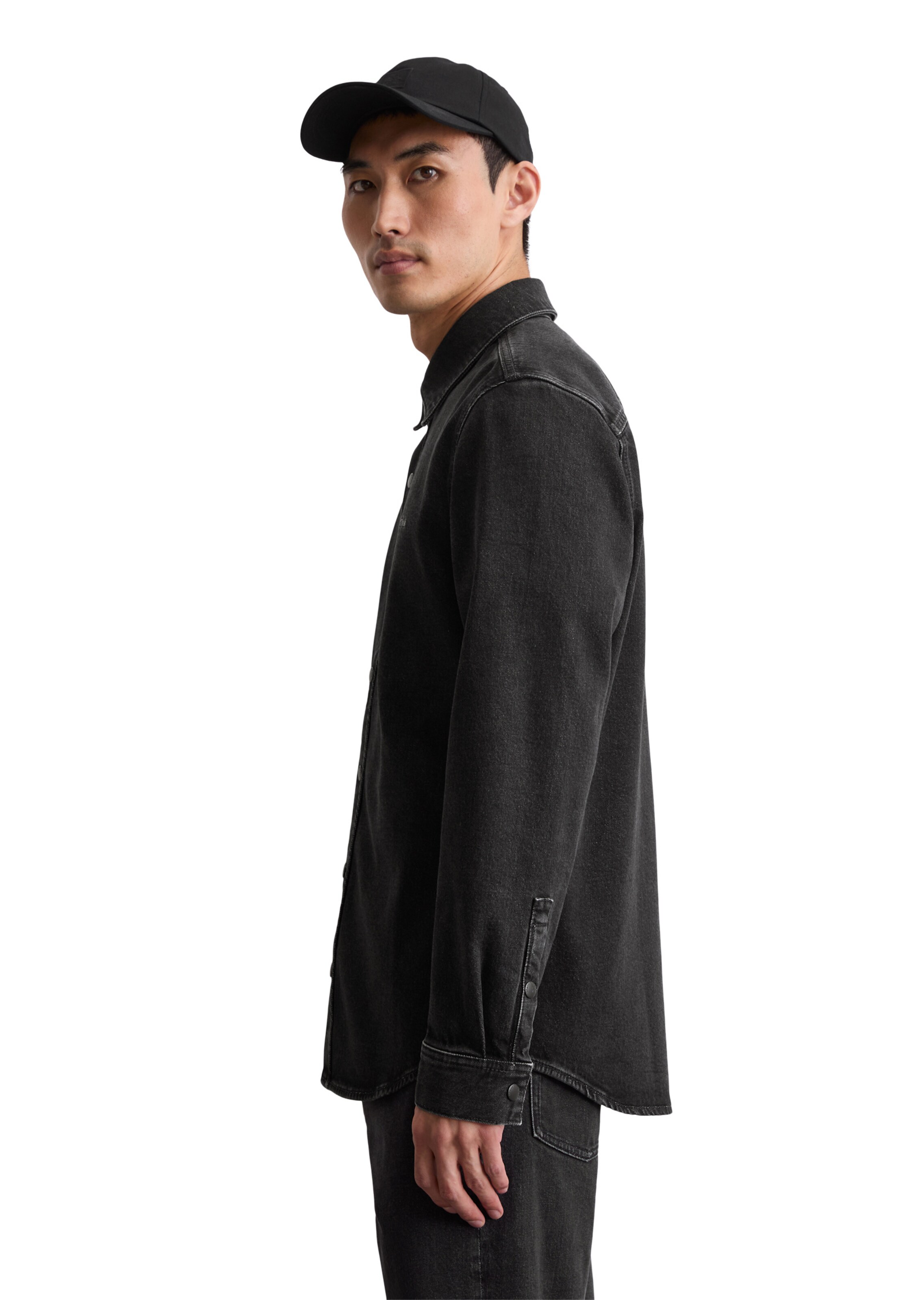 Marc O'Polo Regular fit Button Up Shirt in Grey