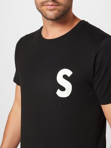 !Solid T-shirt i svart