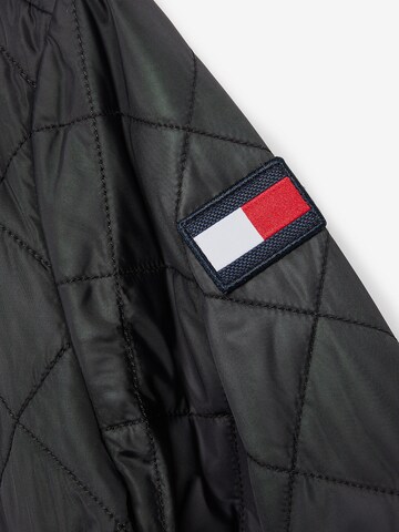 TOMMY HILFIGER Between-Season Jacket 'Diamond' in Black