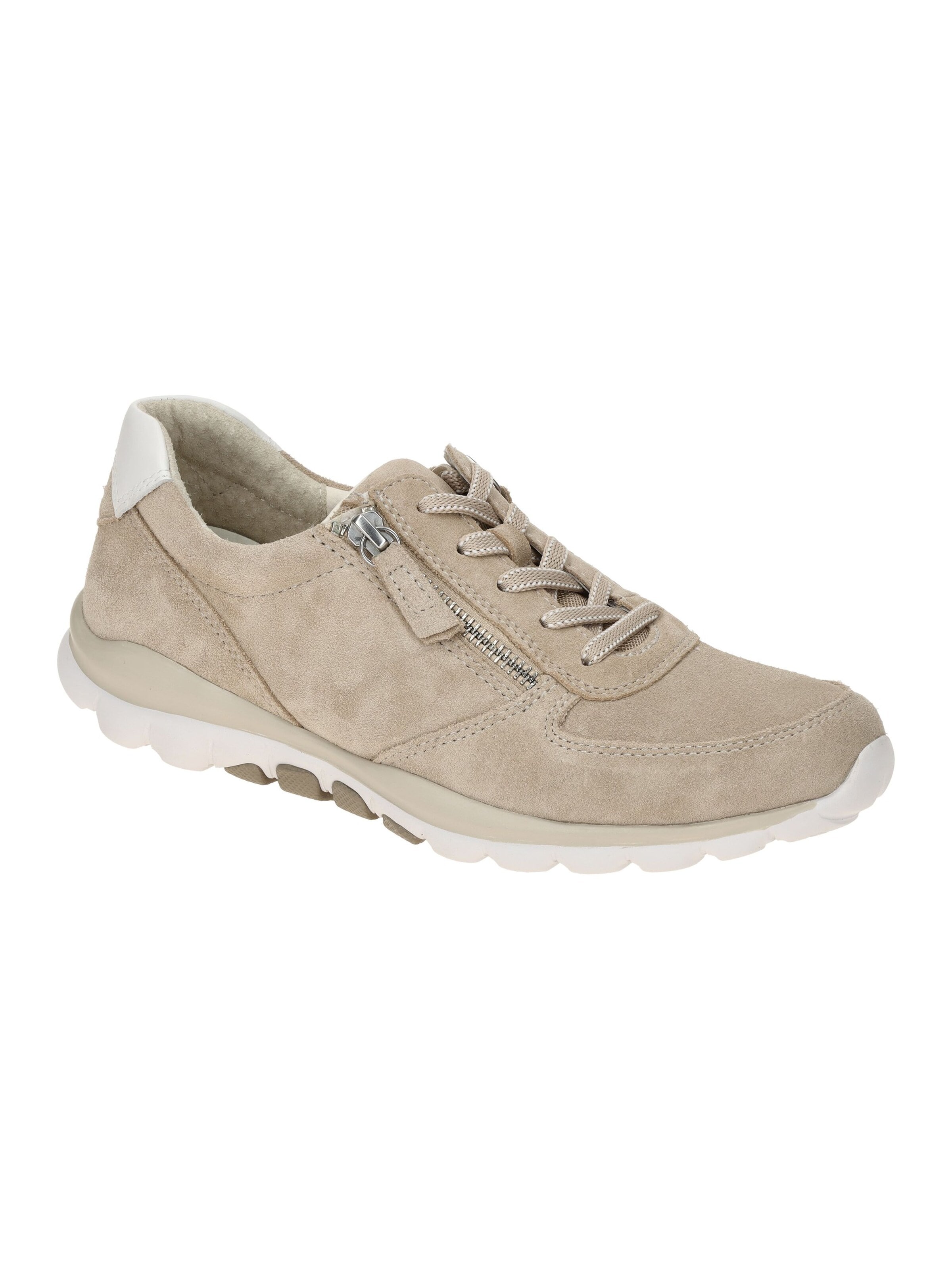GABOR Schnürschuh in Beige