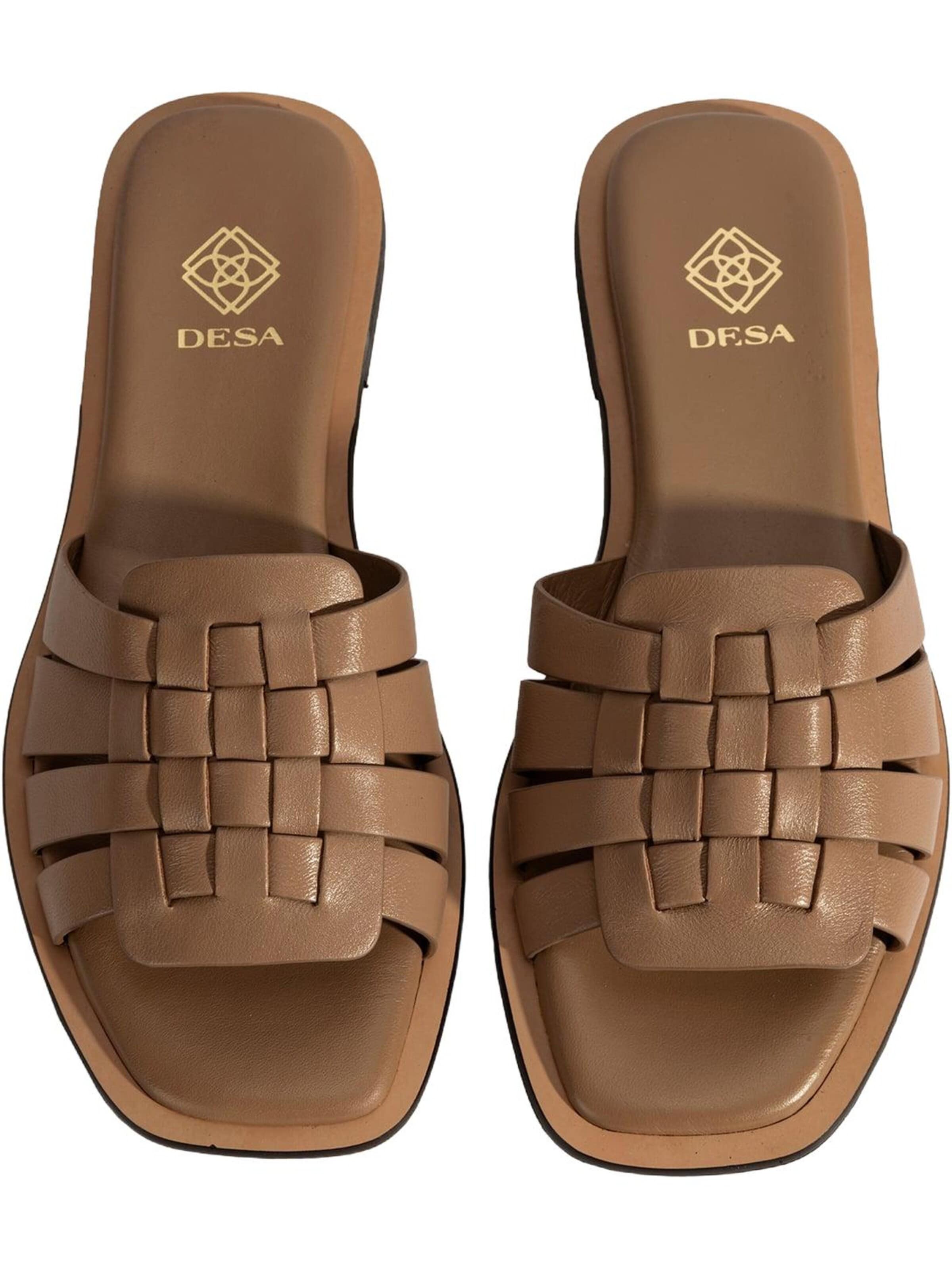 Desa Mule 'Hausschuhe' in Brown