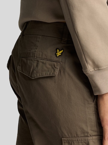 Regular Pantalon Lyle & Scott en vert