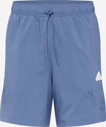 ADIDAS SPORTSWEAR Regular Sportshorts in Grau: predná strana