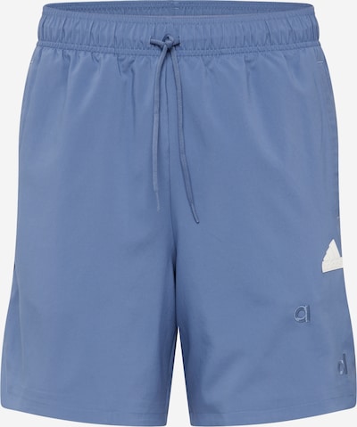 ADIDAS SPORTSWEAR Спортен панталон в базалтово синьо / бяло, Преглед на продукта