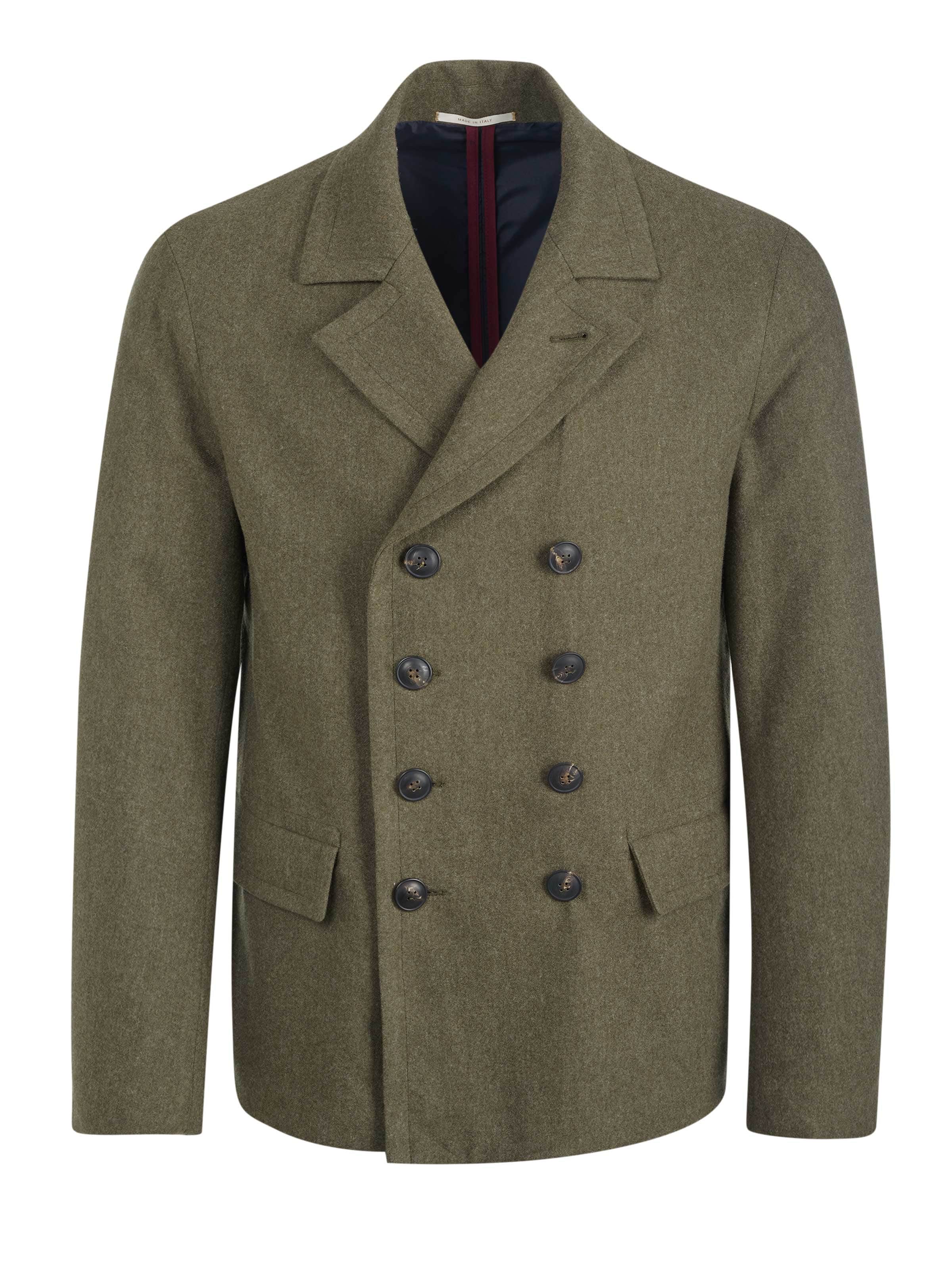 PAL ZILERI Between-Season Jacket in Green: front
