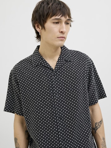 JACK & JONES Comfort fit Overhemd in Zwart